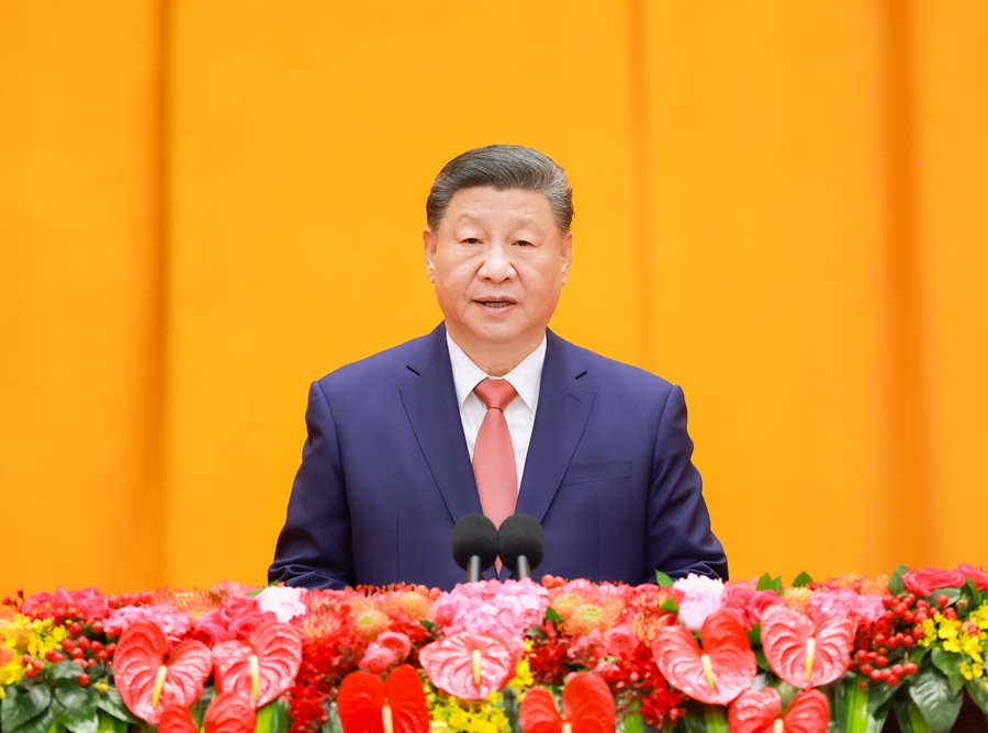 習近平：在二〇二五年春節團拜會上的講話