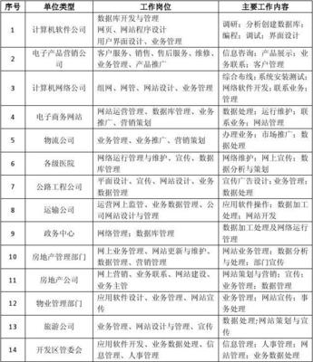計算機應(yīng)用技術(shù)專業(yè)畢業(yè)生工作崗位分析——核心方向 計算機技術(shù)開發(fā)